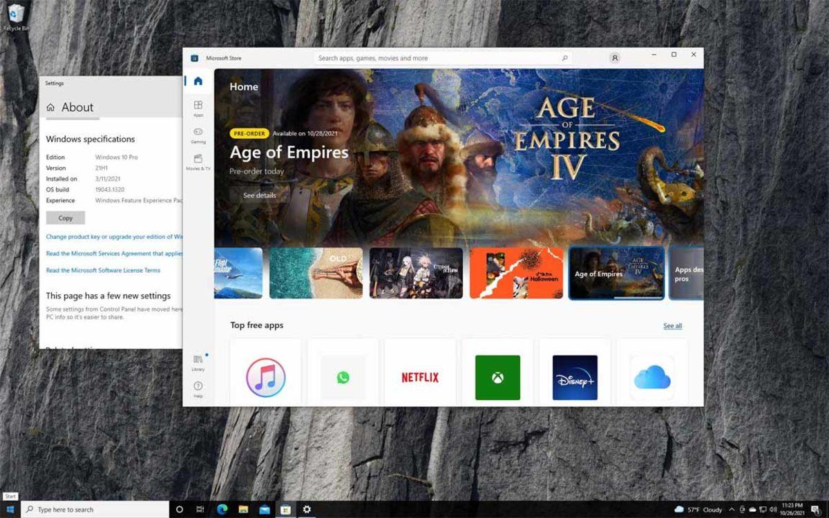 Windows 11’i Yüklemeye İkna Edemeyince..: Baştan Aşağı Yenilenen Microsoft Store, Windows 10 Bilgisayarlara da Geliyor