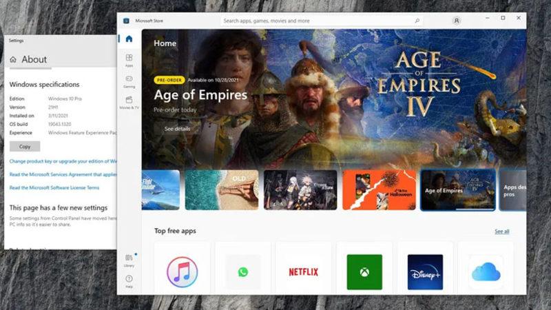 Windows 11’i Yüklemeye İkna Edemeyince..: Baştan Aşağı Yenilenen Microsoft Store, Windows 10 Bilgisayarlara da Geliyor