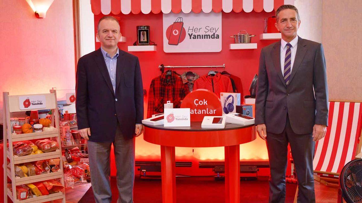 Vodafone E-ticarete Adım Attı: Karşınızda ’Her Şey Yanımda’