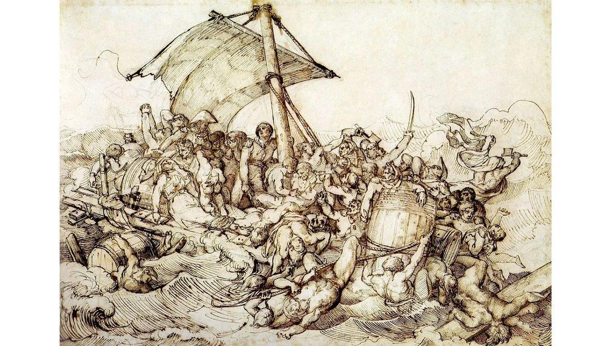 İnsanları Yamyama Dönüştüren Bir Kazayı Anlatan Medusa’nın Salı Tablosunun Tüyler Ürperten Hikayesi