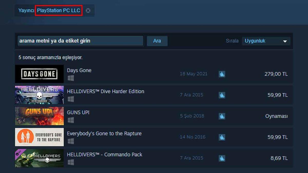 ’PlayStation PC’ Markası, Steam’de İlk Kez Ortaya Çıktı: İşte Tüm Detaylar