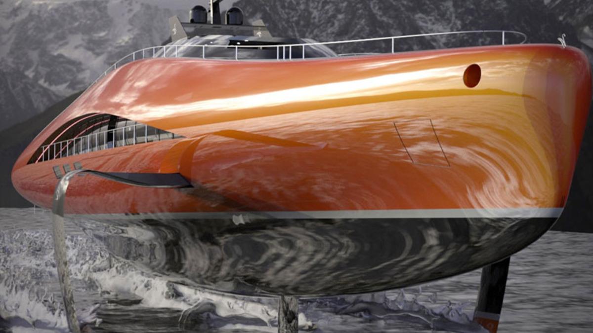 1,6 milyar TL’lik ’Uçan Yat’ Tanıtıldı (Acun’un Teknesi Yanında Kayık Gibi Kalır)