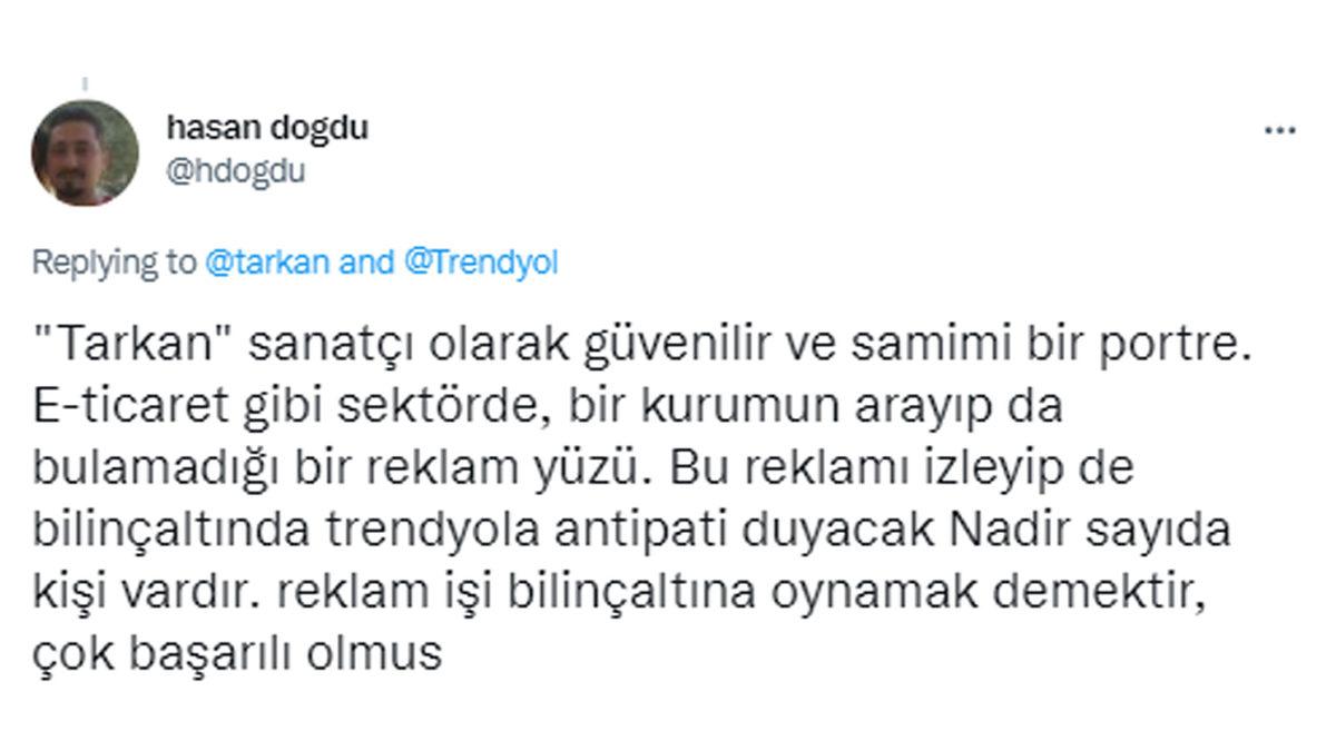 Trendyol’un Tarkan ile Çektiği İlk Reklam Filmi Yayınlandı [Video]