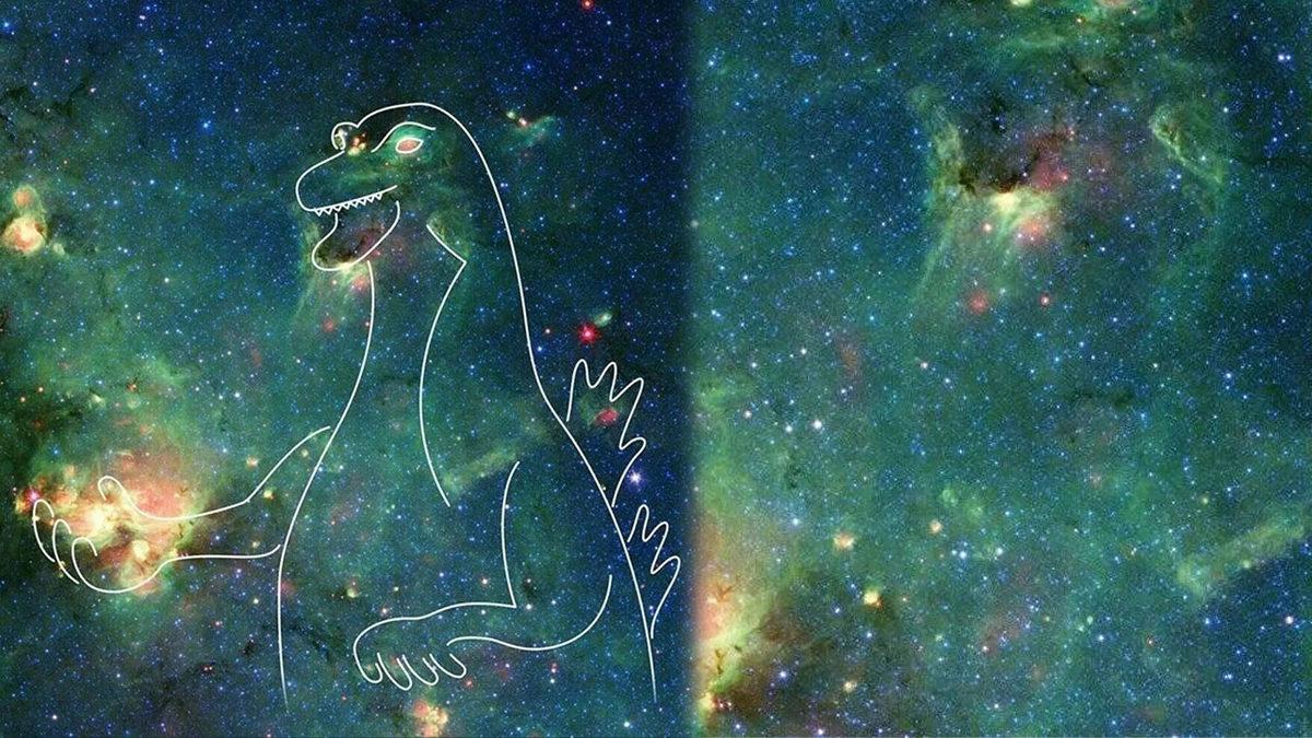 NASA’nın Paylaştığı Nebula Fotoğrafında Net Bir Godzilla Silüeti Görüldü