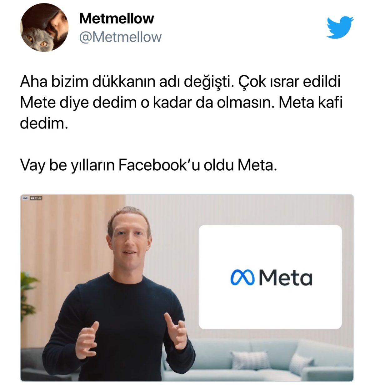 Twitter Facebook’un İsim Değişikliği ile Dalga Geçti: İşte Facebook’un Yeni İsmi ’Meta’ya Gelen Tepkiler