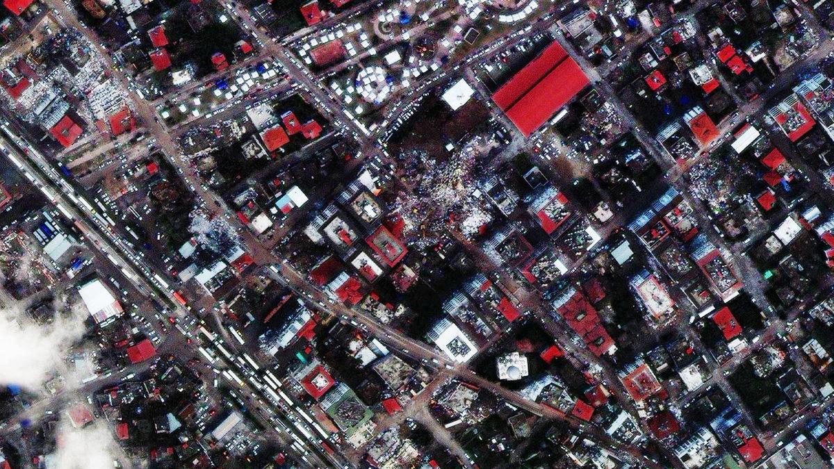 Deprem Bölgesinden Uydu Görüntüleri Paylaşıldı: Yıkımın Boyutunu Gözler Önüne Seriyor!