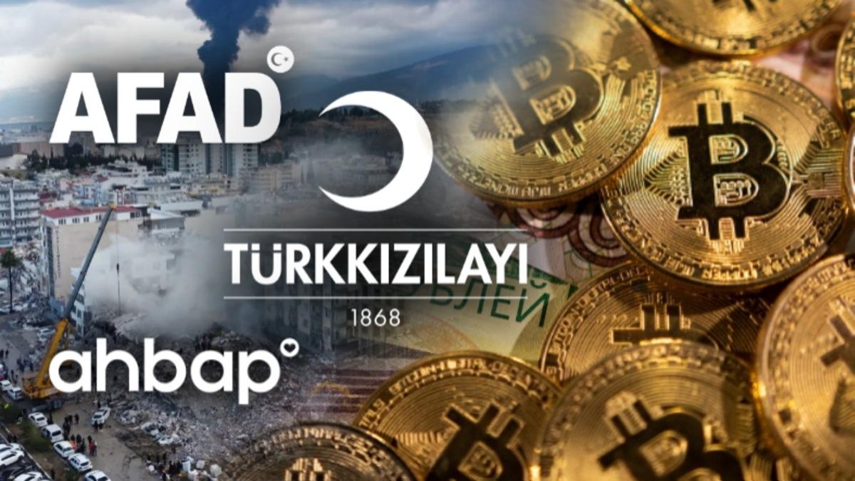 AFAD ve Kızılay İçin Kripto Para Bağış Hesabı Açıldı! Depremzedeler İçin Toplam Kripto Para Yardımı 3 Milyon Doları Aştı!