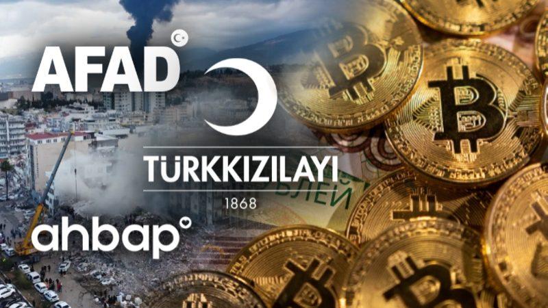 AFAD ve Kızılay İçin Kripto Para Bağış Hesabı Açıldı! Depremzedeler İçin Toplam Kripto Para Yardımı 3 Milyon Doları Aştı!