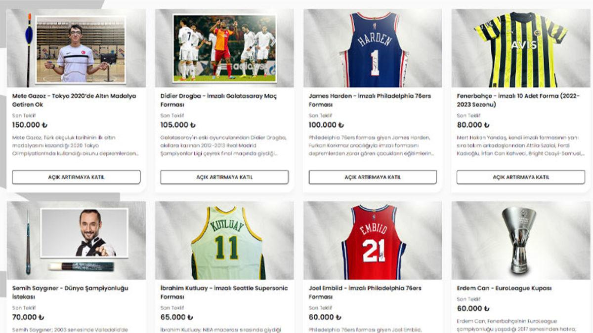 Pek Çok Sporcunun İmzalı Forması ve Şampiyonluk Kupası Açık Arttırmayla Satışa Çıktı: Josef de Souza, Depremden Etkilenen Bir Kız Çocuğunu Evlat Edinecek