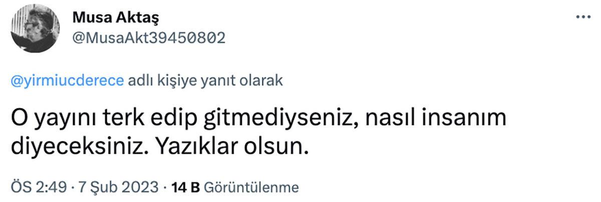 Röportajlarda Depremzedelerin ’Susturulması’ Tepki Çekti