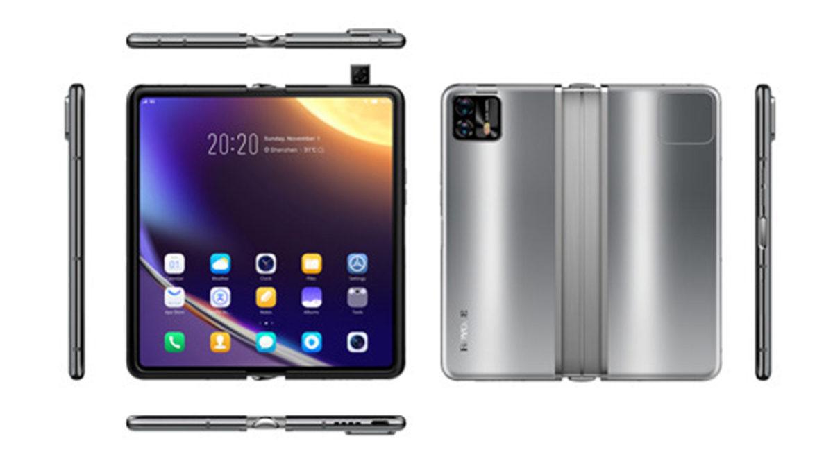 Sen Gelmesen de Olur: Tüplü Televizyon Gibi Çerçevelere Sahip Katlanabilir Telefon FlexPai’nin Tasarımı Ortaya Çıktı