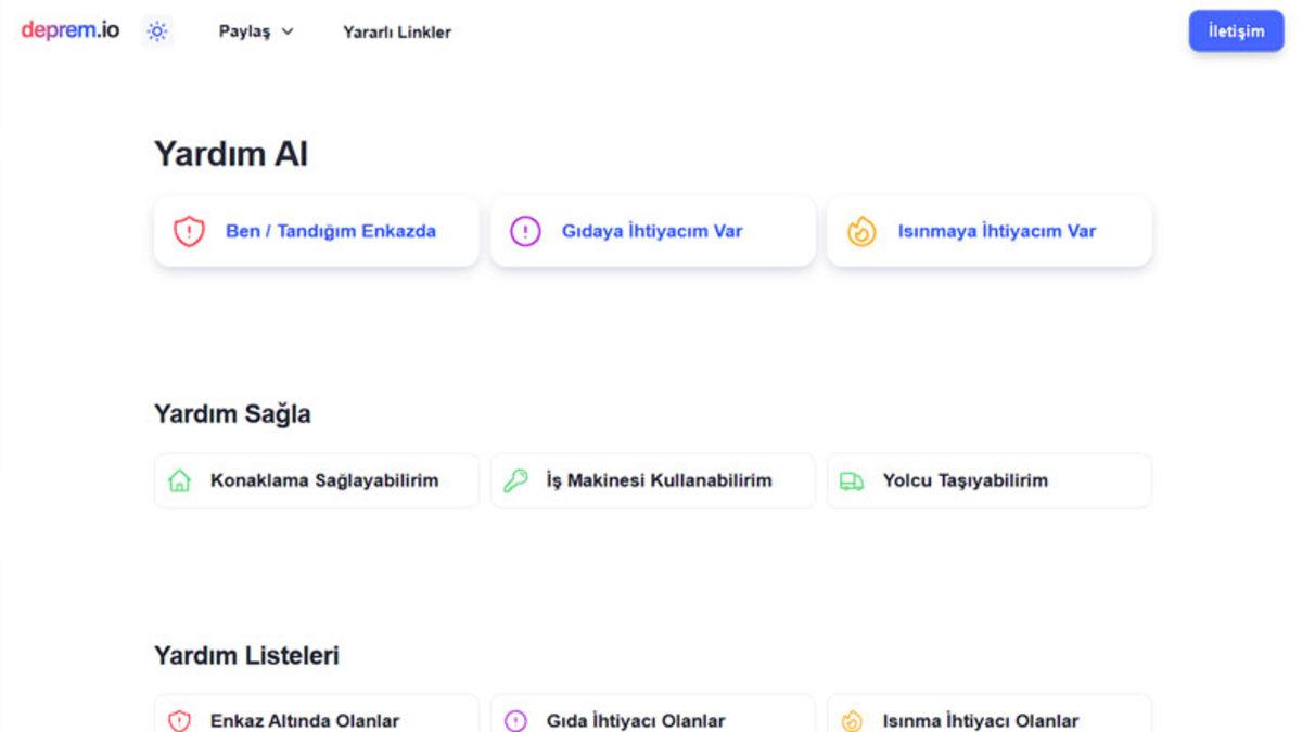 Depremzedelere Yardım İçin Kullanabileceğiniz Birbirinden Faydalı İnternet Siteleri