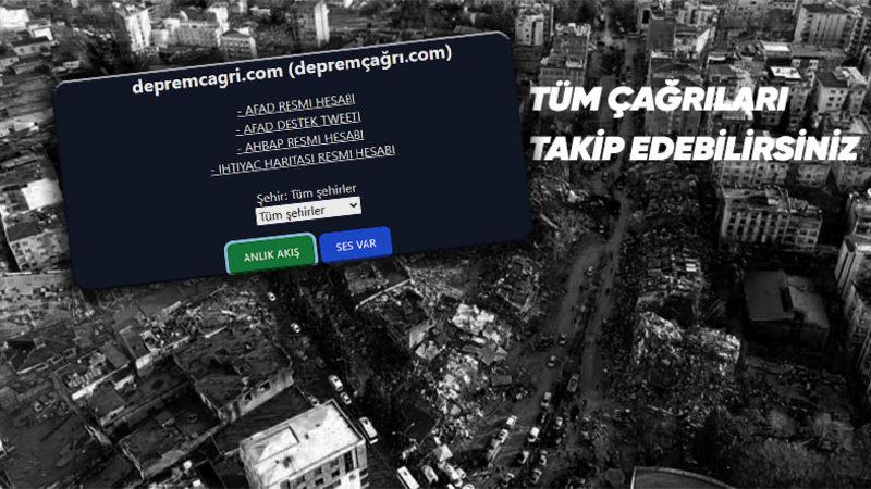 Depremzedelere Yardım İçin Kullanabileceğiniz Birbirinden Faydalı İnternet Siteleri