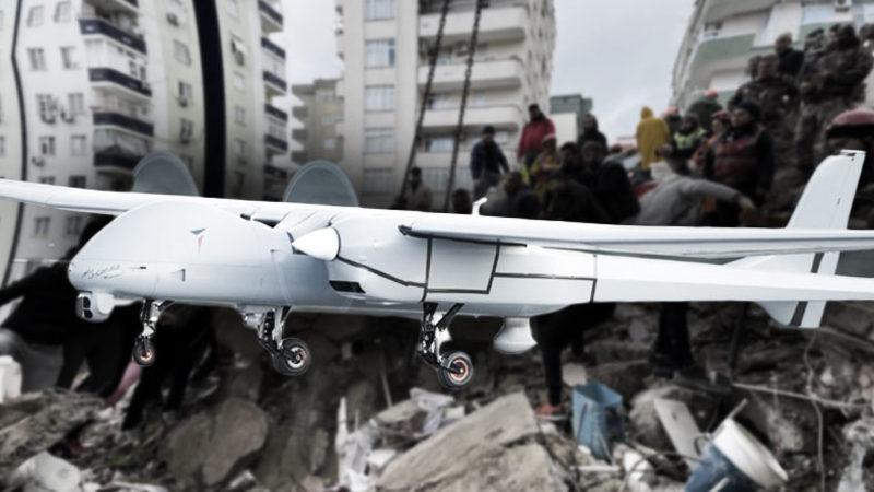 Yerli İHA Aksungur, Deprem Bölgesinde Baz İstasyonu Olarak Görev Yapmaya Başladı