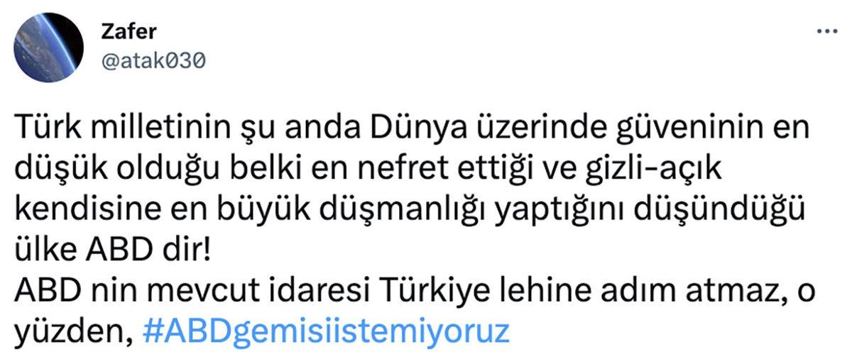 ABD’nin Depremzedelere Yardım İçin Uçak Gemisi Göndermesi Komplo Teorisyenlerini Coşturdu: #ABDgemisiistemiyoruz Etiketi Gündem Oldu