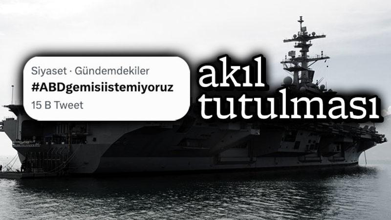 ABD’nin Depremzedelere Yardım İçin Uçak Gemisi Göndermesi Komplo Teorisyenlerini Coşturdu: #ABDgemisiistemiyoruz Etiketi Gündem Oldu