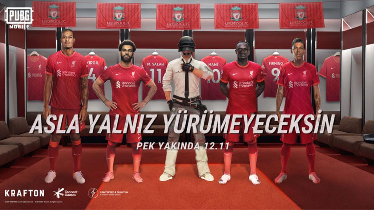 You’ll Never Play Alone: PUBG Mobile, Futbolseverleri de ’Gamer’ Yapmak İçin Liverpool ile İş Birliği Yaptı