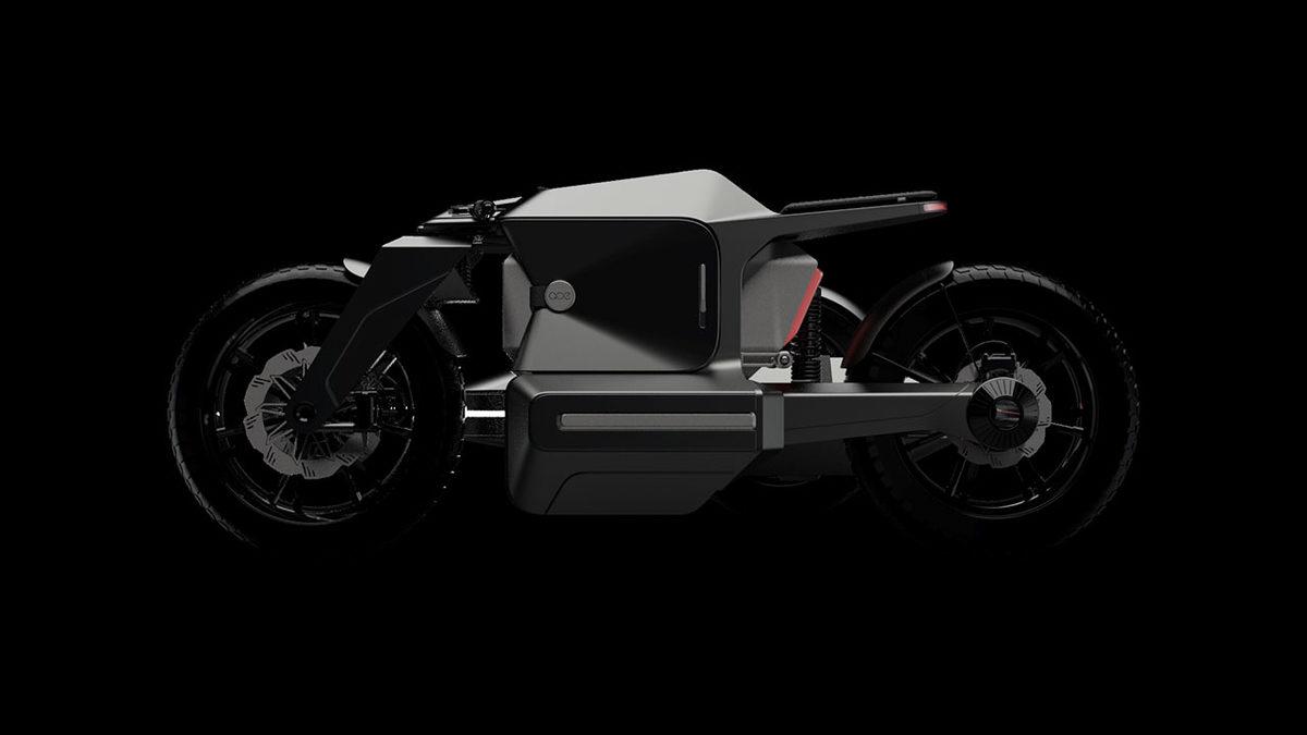 Başka Bir Çağdan Günümüze Gelmiş Gibi Görünen Elektrikli Motosiklet ’AOE Bike’ Tanıtıldı
