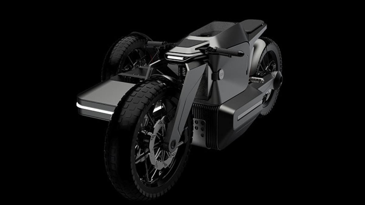 Başka Bir Çağdan Günümüze Gelmiş Gibi Görünen Elektrikli Motosiklet ’AOE Bike’ Tanıtıldı