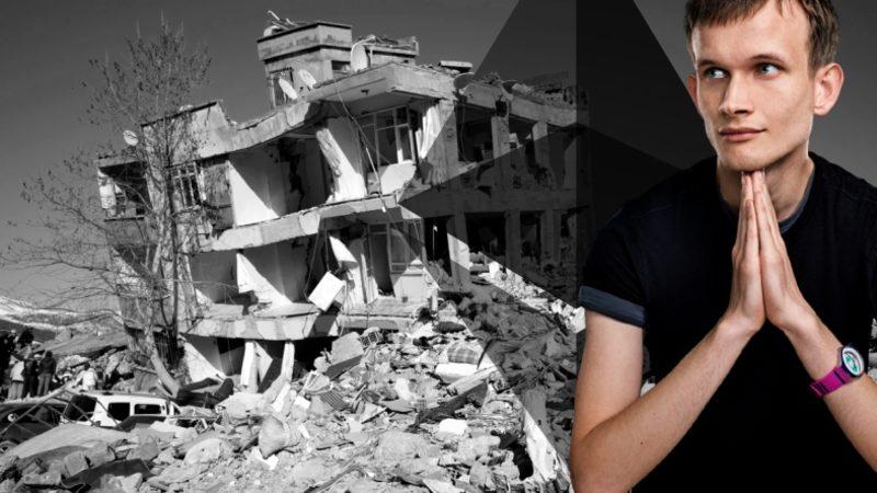 İlk Bağış Miktarı Tepki Çeken Ethereum’un Kurucusu Vitalik Buterin, Depremzedeler İçin Büyük Bir Bağış Daha Yaptı