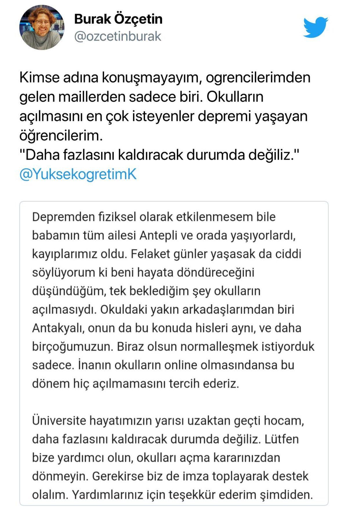 Boğaziçi Üniversitesi Akademisyenleri’nden 