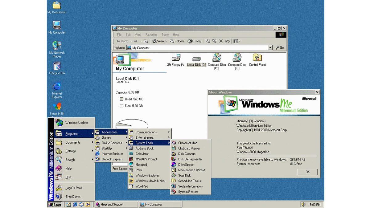 Az Kalsın ’Windows ME’ Adında Bir İşletim Sistemi Kullanacakmışız, Microsoft Eline Yüzüne Bulaştırmış