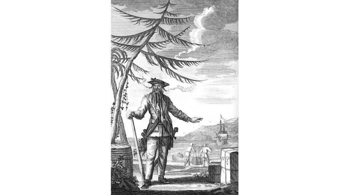 Okuyunca ‘Karayip Korsanları Gerçekmiş’ Diyeceksiniz: Kara Sakal Lakaplı Acımasız Korsan Edward Teach’in Tüyler Ürperten Hikayesi