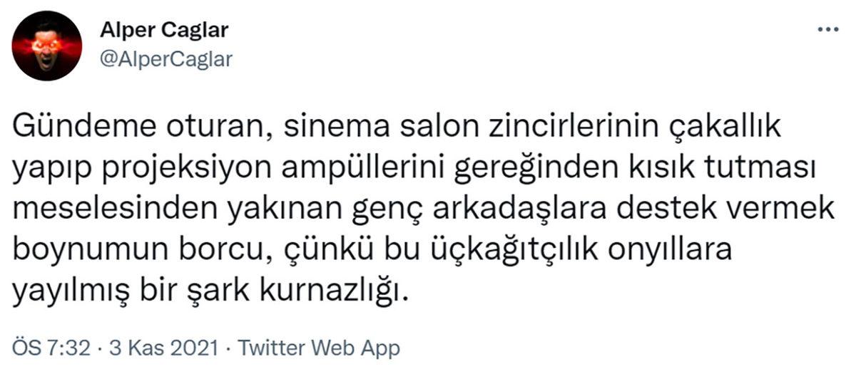 Sinemaya da Gizli Zam Gelmiş: Sinema Salonlarının ‘Tasarruf’ İçin Filmlerin Işığını Kıstığı Öne Sürüldü