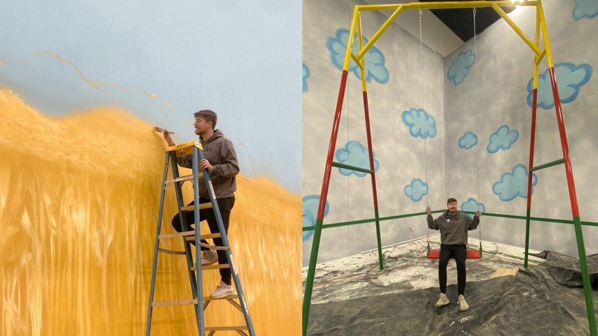 Bi’ Sen Eksiktin: YouTuber MrBeast, Squid Game’in İstemeye İstemeye Ezberlediğimiz Setini Gerçek Hayatta İnşa Etti