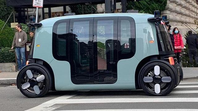 Amazon’un Direksiyonu ve Pedalı Olmayan Otonom Taksisi, Trafiğe Açık Yollara Çıktı