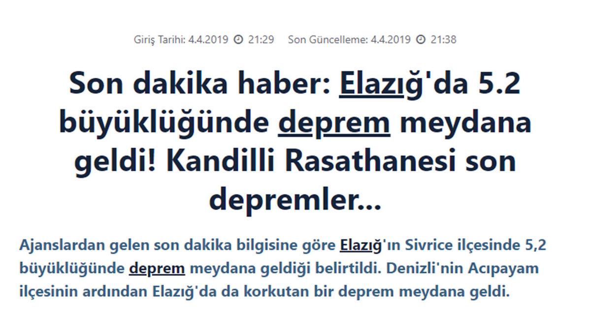 Büyük Güneydoğu Depremlerinin Adım Adım Nasıl Yaklaştığını Gösteren Çarpıcı Gerçekler