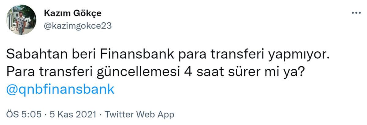 SON DAKİKA: Finansbank ve Enpara’da Para Göndermede Sorun Yaşanıyor (Resmi Açıklama Geldi)