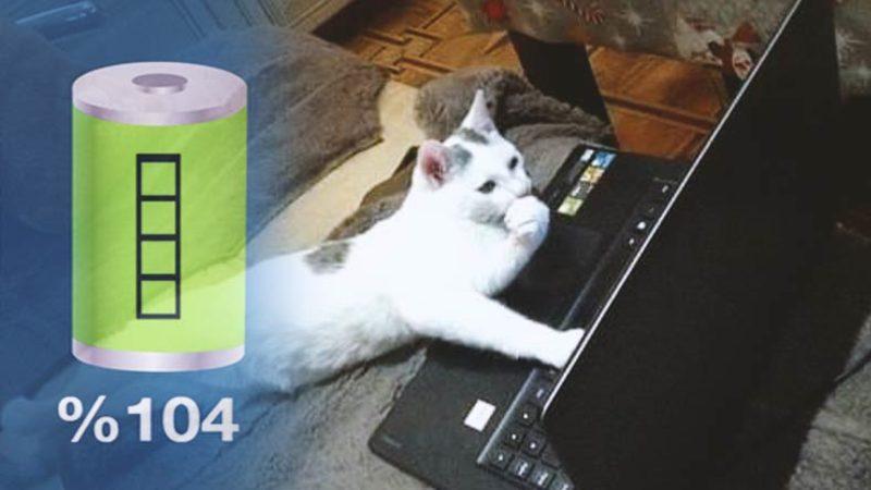 Nur Topu Gibi Bir Windows 11 Hatası: Bir Kullanıcının Bataryası %104 Şarj Edildi