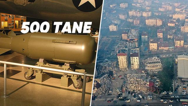 Kahramanmaraş Depreminin Şiddetini "500 Atom Bombasıyla" Kıyaslarken Yapılan Önemli Hata
