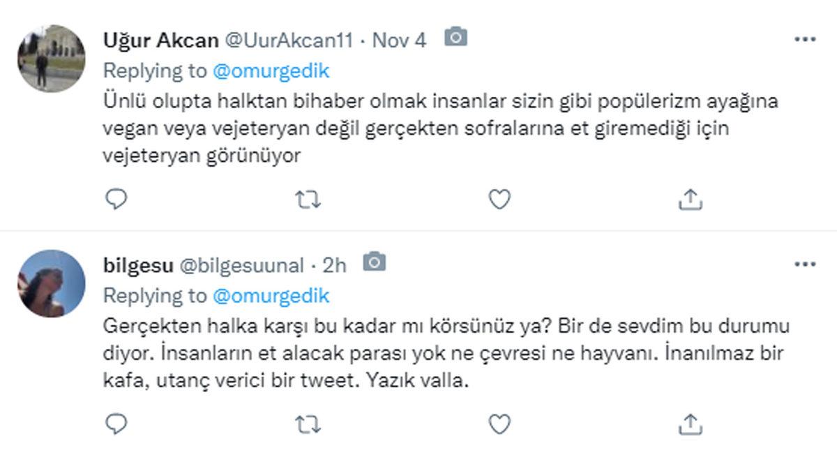 ’Veganlık Seçim, Bu Açlık’: Ömür Gedik’in Türkiye’de Et Tüketiminin Azalmasını Övmesi, Sosyal Medyada Tepki Çekti