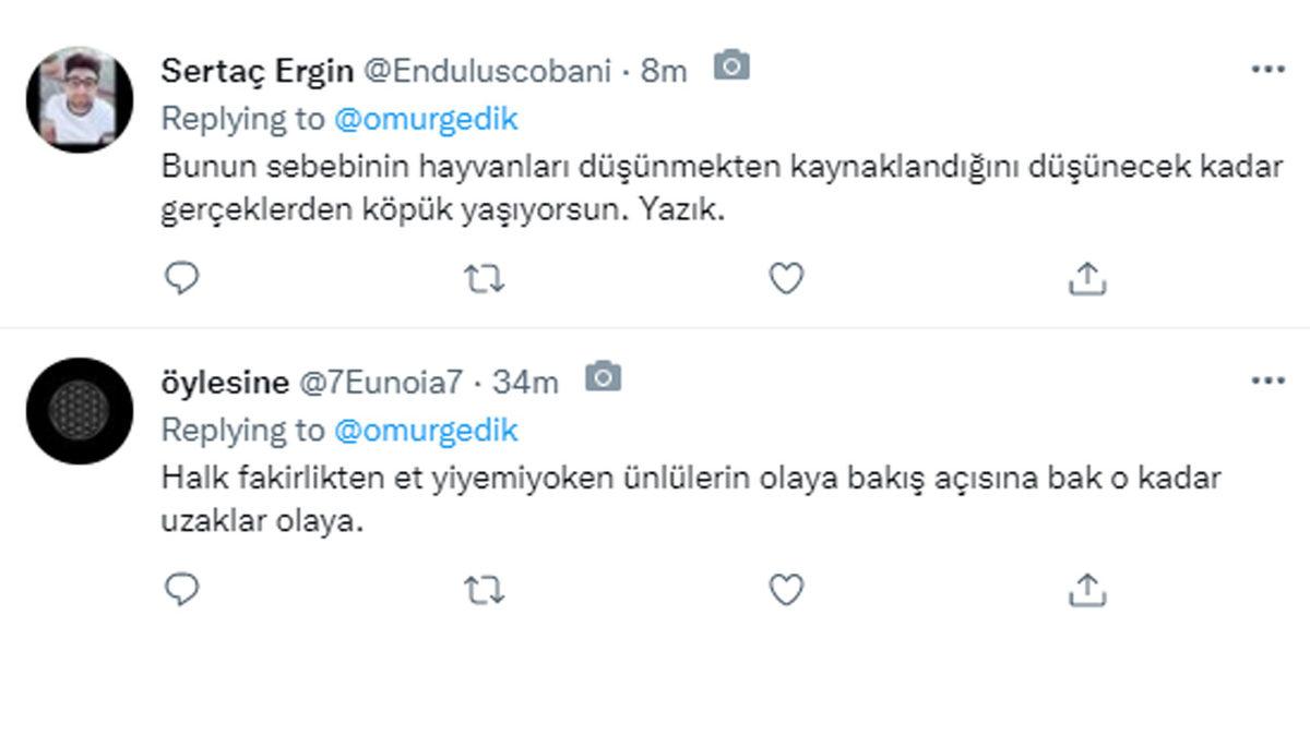 ’Veganlık Seçim, Bu Açlık’: Ömür Gedik’in Türkiye’de Et Tüketiminin Azalmasını Övmesi, Sosyal Medyada Tepki Çekti