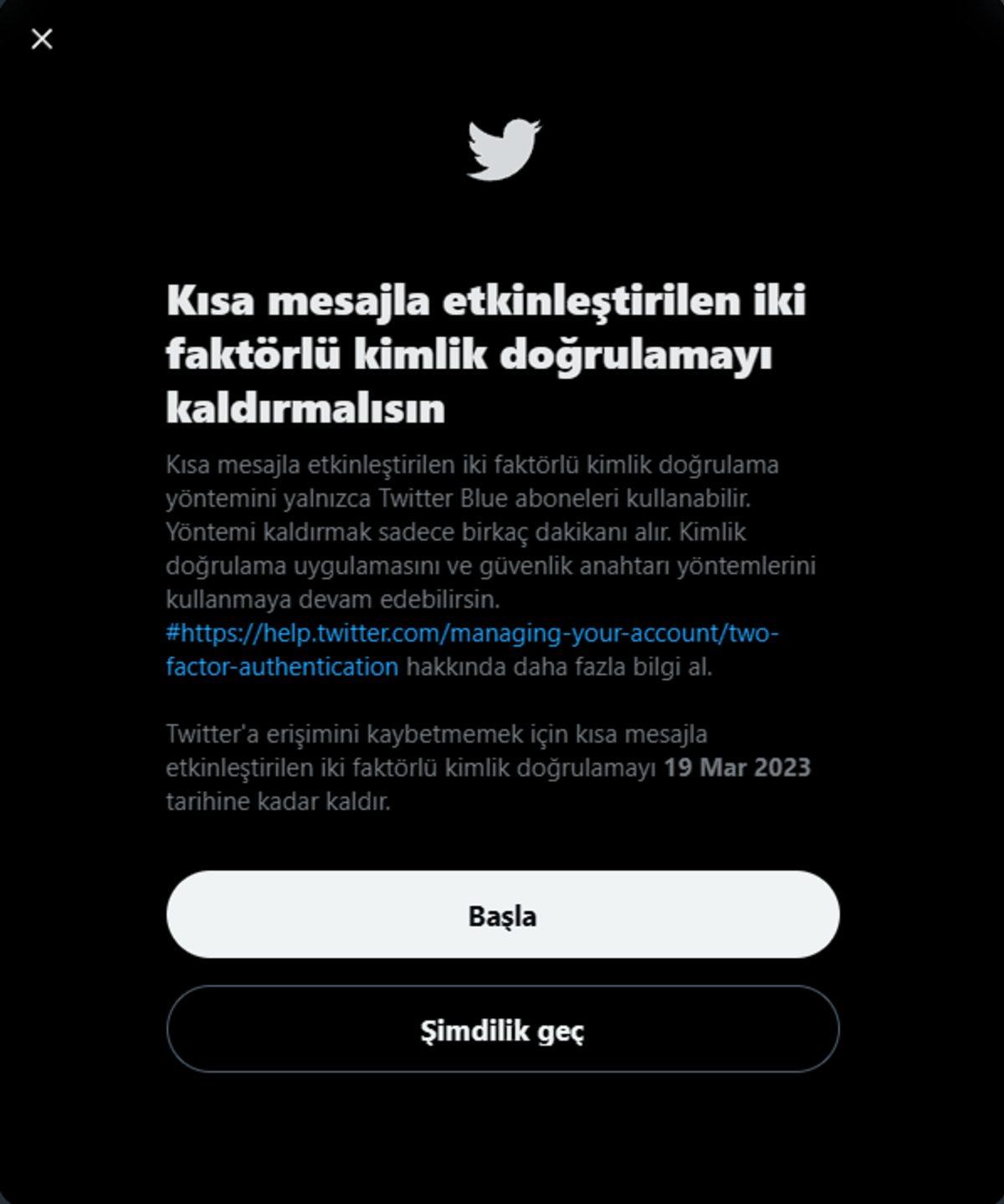 Twitter, Hesabınıza SMS Yoluyla Güvenli Bir Şekilde Erişebilmeniz İçin Artık Para Talep Edecek: Musk’tan Açıklama Geldi