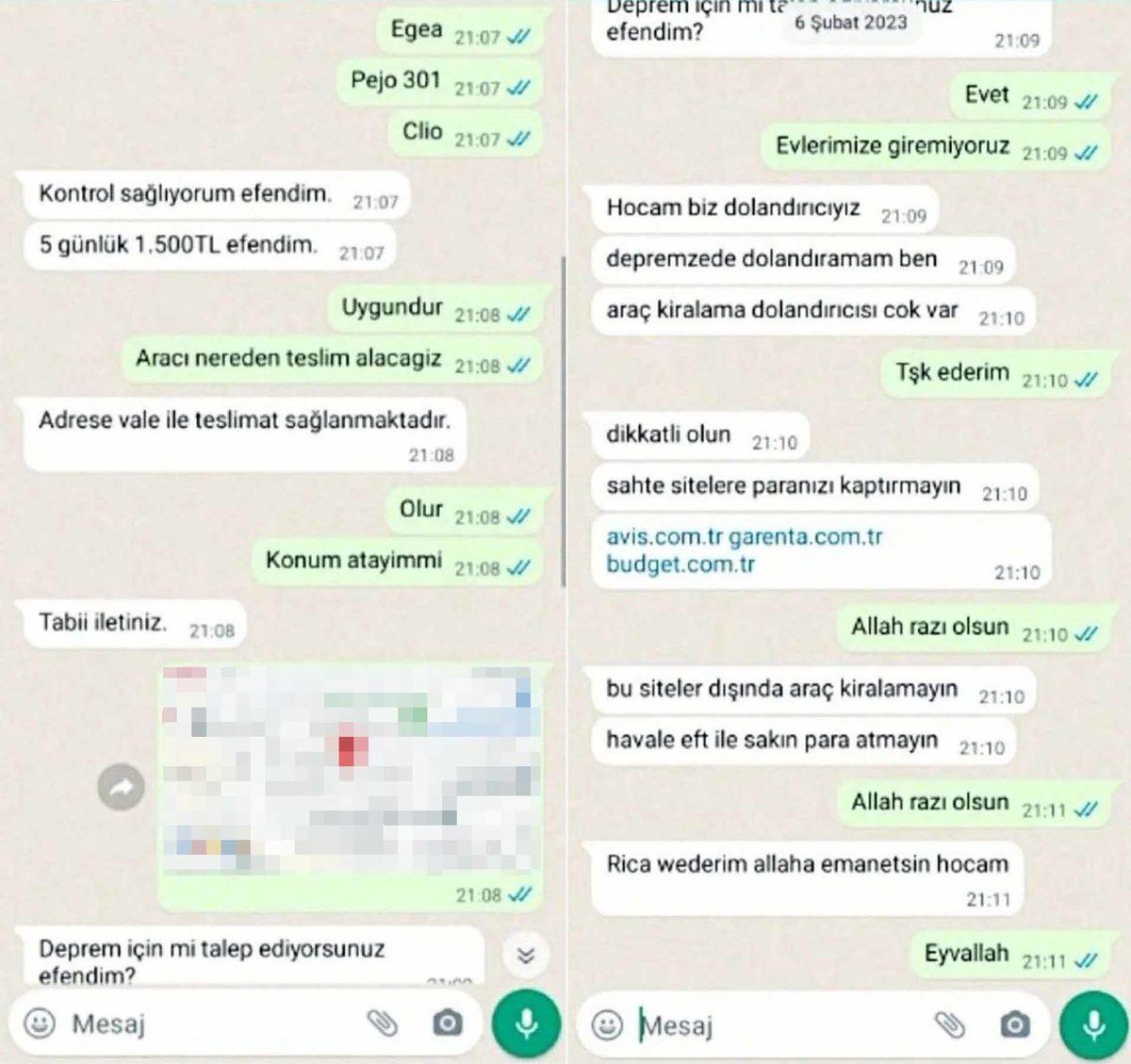 Dolandırıcılar, Depremzedeyle Konuştuklarını Öğrenince İnsafa(!) Geldi: 