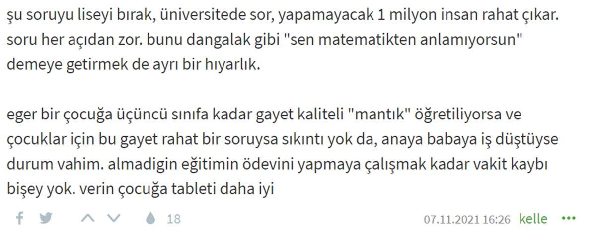 Çözebilir misin? Abartı Derecede Zor Olduğu Söylenerek Viral Olan İlkokul 3. Sınıf Matematik Sorusu