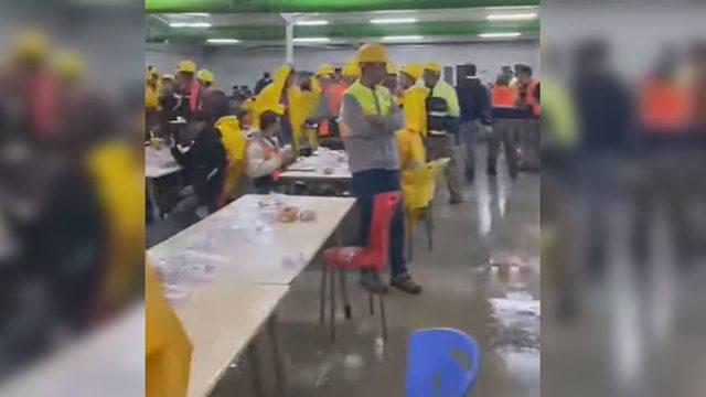 Geçen Hafta da Yangın Çıkmıştı: Akkuyu Nükleer Santrali’nde Yemekhaneyi Su Bastı