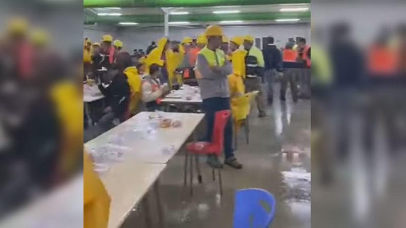 Geçen Hafta da Yangın Çıkmıştı: Akkuyu Nükleer Santrali’nde Yemekhaneyi Su Bastı