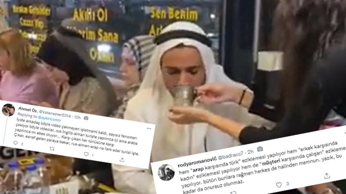 Bir Çalışanın Restoranda Arap Turiste Elleriyle Yemek Yedirdiği Video Sosyal Medyayı Karıştırdı: İşte Gelen Tepkiler