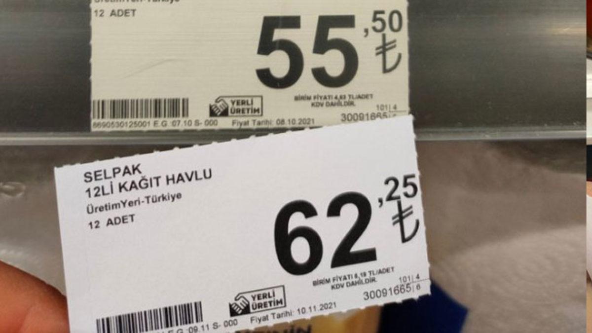 Dalga Dalga Geliyor: Bazı Market Ürünlerine %50’ye Varan Zam Yapıldı