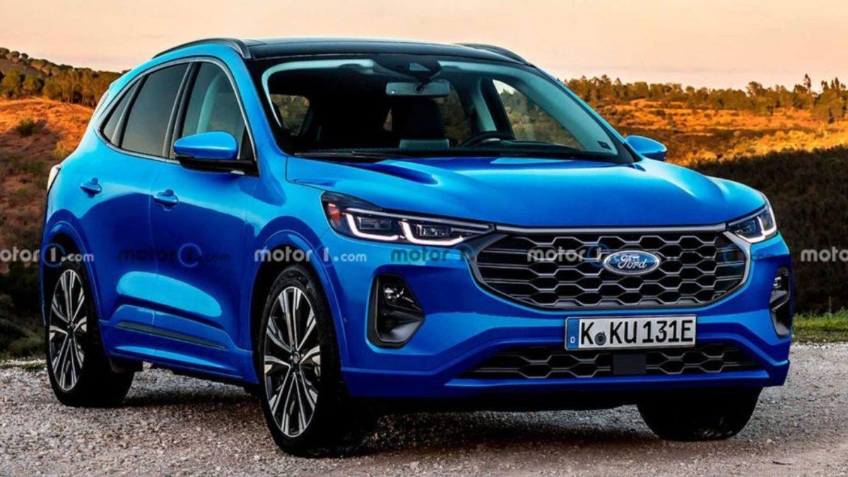 Yenilenen Ford Kuga’nın ’Mustang Mach-E’yi Aratmayan Tasarımı Ortaya Çıktı