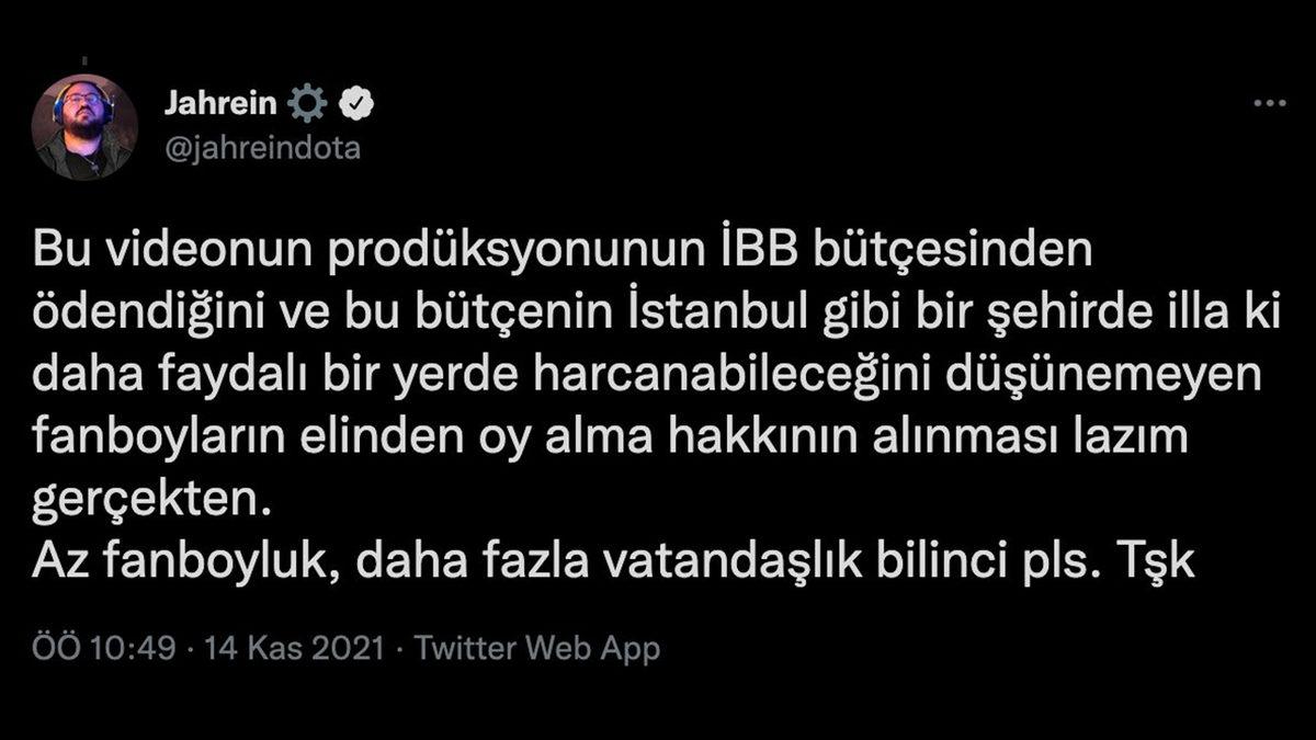Ekrem İmamoğlu’nun Karsu’yla Çektiği Yemek Videosuna Tepki Gösteren Jahrein, İftirayla Suçlandı: İşte Gelen Tepkiler