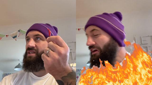 Kulağa Zekice Gelmişti: COVID-19 Olan Sporcu, Tat Alma Duyusunu Test Etmek İçin Acı Biber Yedi [Video]