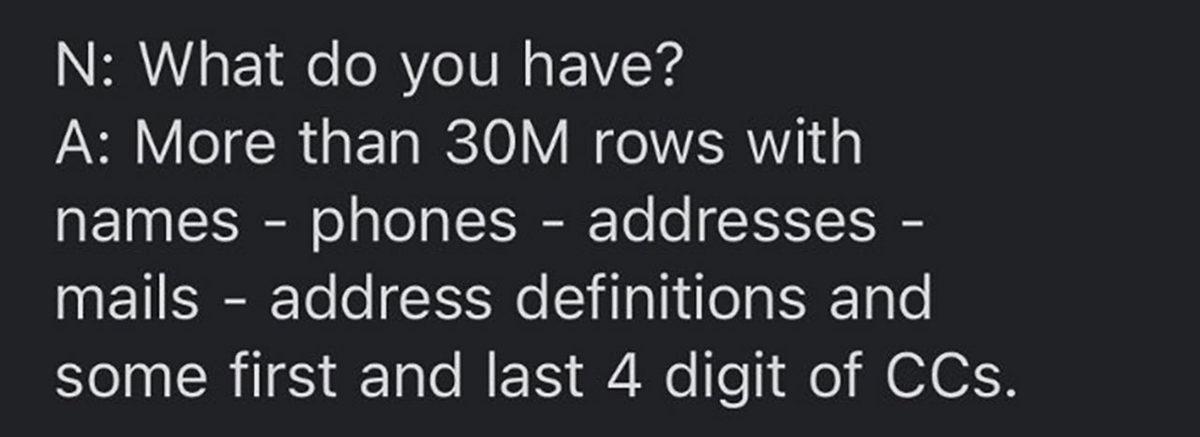 Yemeksepeti Hacklendi: 30 Milyon Kişinin Tüm Bilgileri Sızdırıldı (Yemeksepeti’nden Açıklama Geldi)