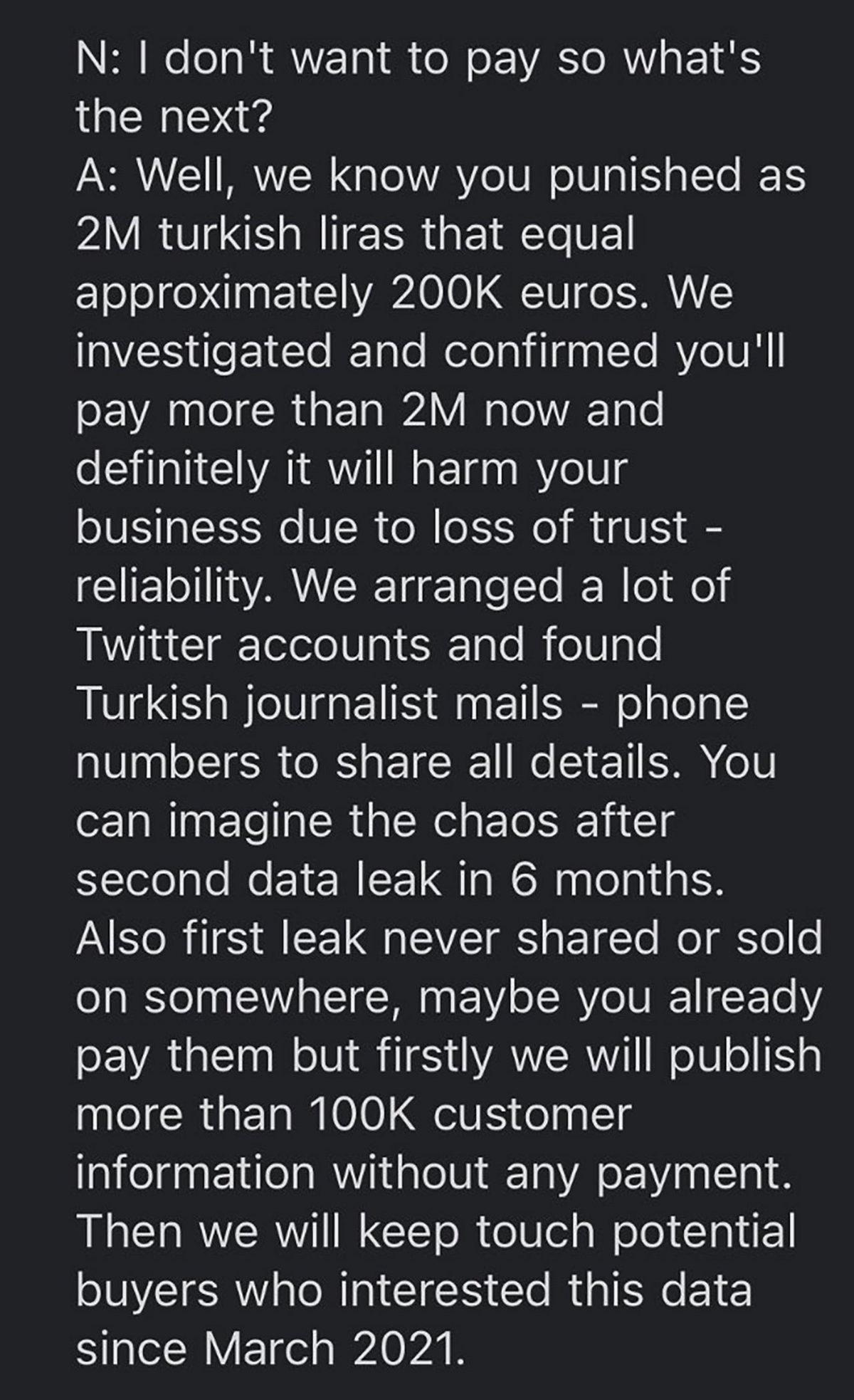 Yemeksepeti Hacklendi: 30 Milyon Kişinin Tüm Bilgileri Sızdırıldı (Yemeksepeti’nden Açıklama Geldi)