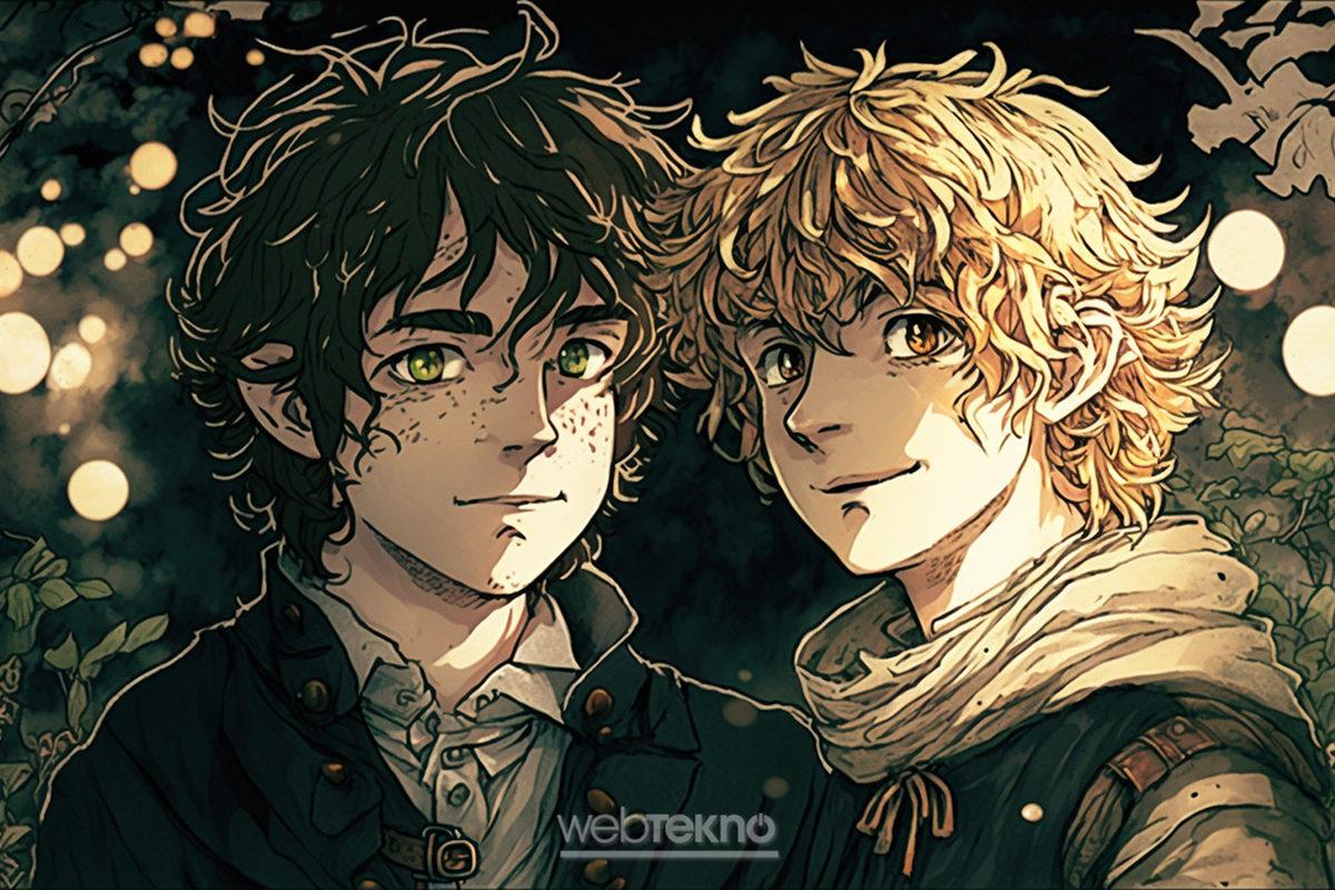 Yüzüklerin Efendisi Anime Olsaydı Karakterler Nasıl Görünürdü? Yapay Zekaya Çizdirdik