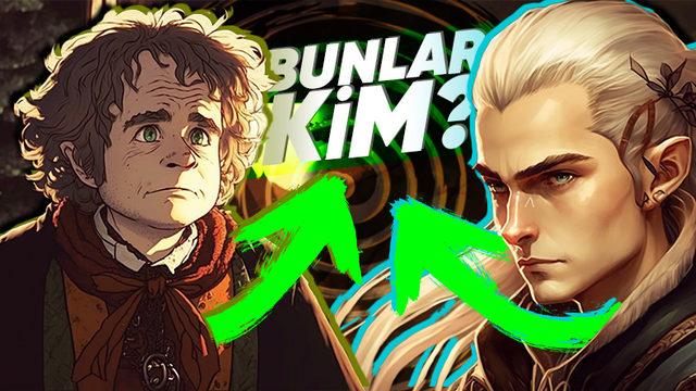 Yüzüklerin Efendisi Anime Olsaydı Karakterler Nasıl Görünürdü? Yapay Zekaya Çizdirdik